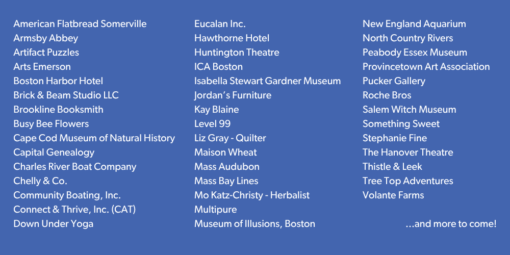 Silent Auction sponsors 2026
