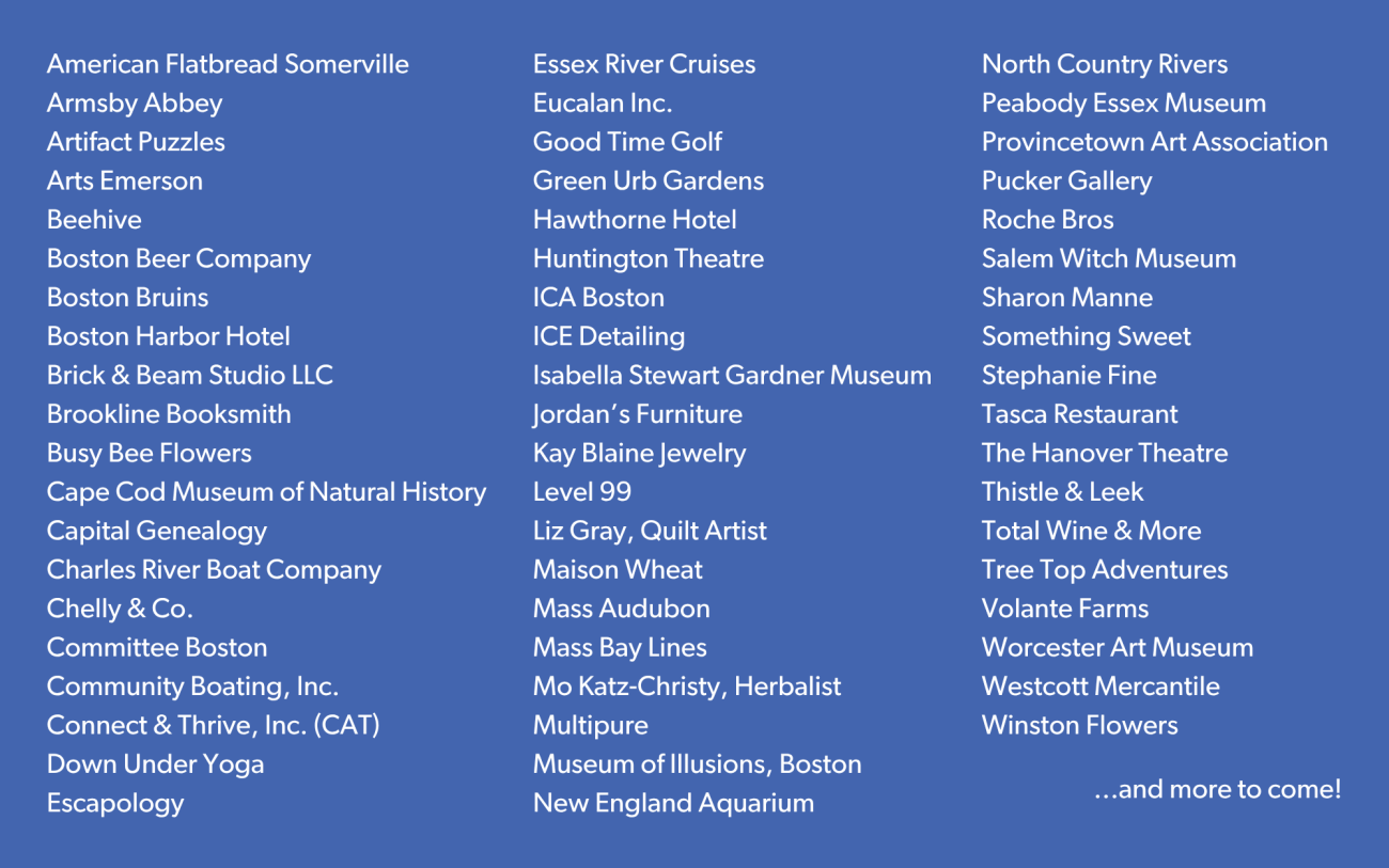 Silent Auction Sponsors