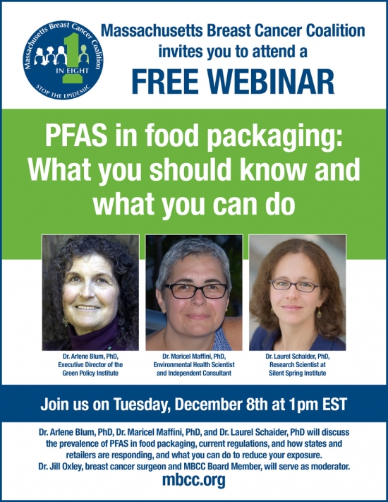 pfas in food packaging webinar