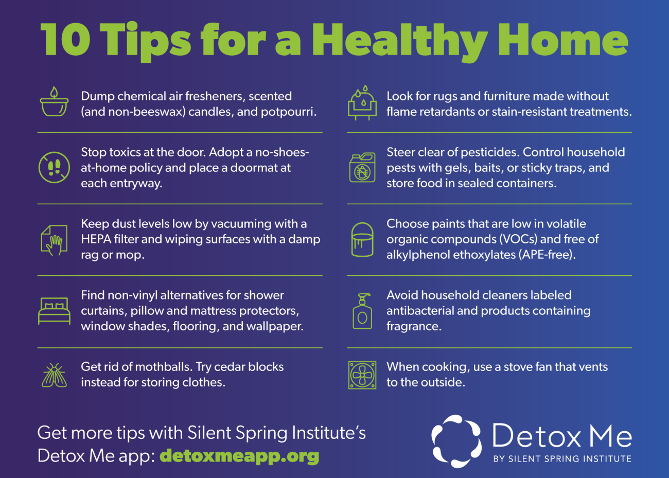 healthy home tips