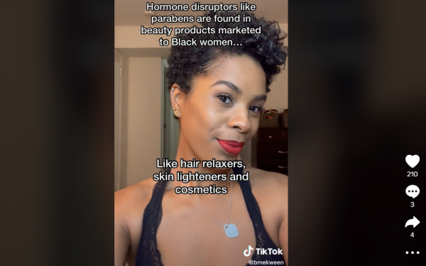 Tiktok influencer N’Dea Irvin-Choy