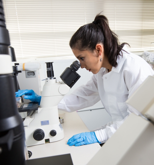 female scientist