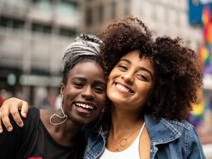 young African American women