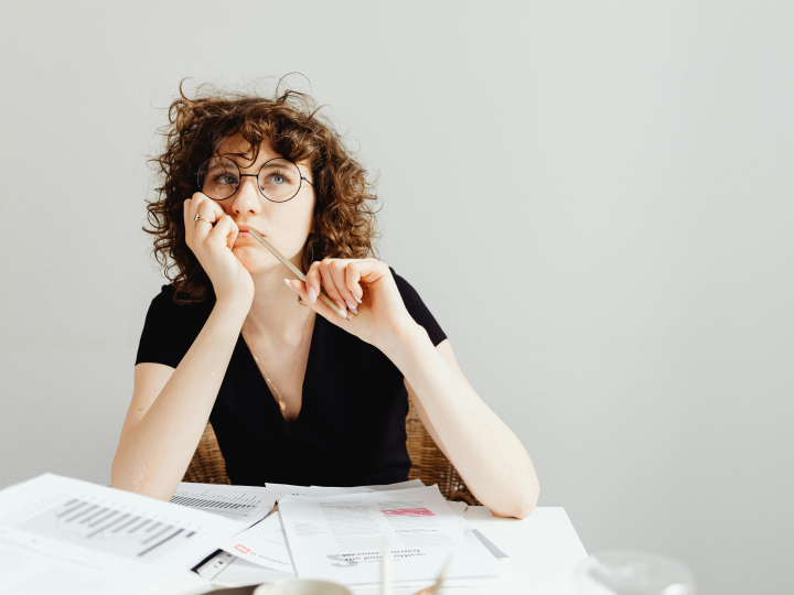 woman thinking